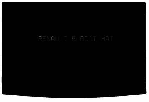 RENAULT 5 Boot Mat - Tailored Car Boot Mat - Green Flag Shop