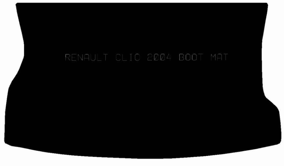 RENAULT Clio 1998 - 2005 Boot Mat - Tailored Car Boot Mat - Green Flag Shop