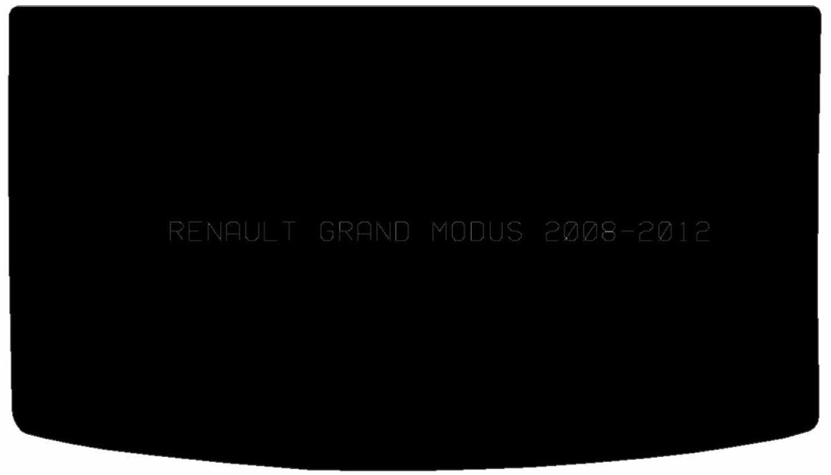 RENAULT Grand Modus 2008 - 2012 Boot Mat - Tailored Car Boot Mat - Green Flag Shop