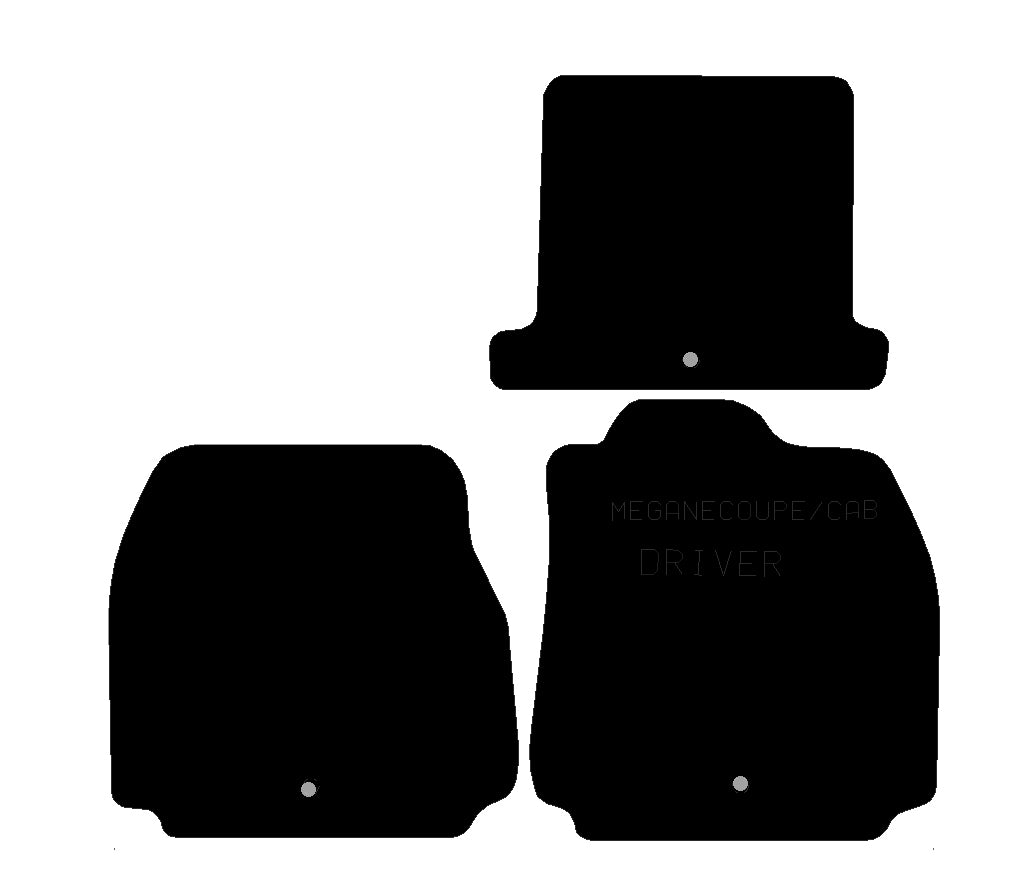 RENAULT Megane Cc 2002 - 2010 - Tailored Car Carpet Car Mats - Green Flag Shop