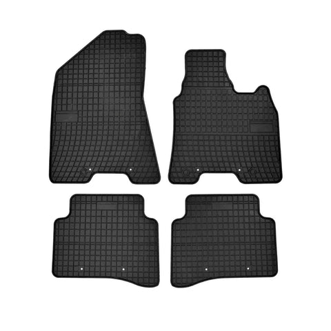 Rubber Tailored Car mats for KIA SPORTAGE 2016 - 2019 STUD FIXING SYSTEM - Green Flag Shop