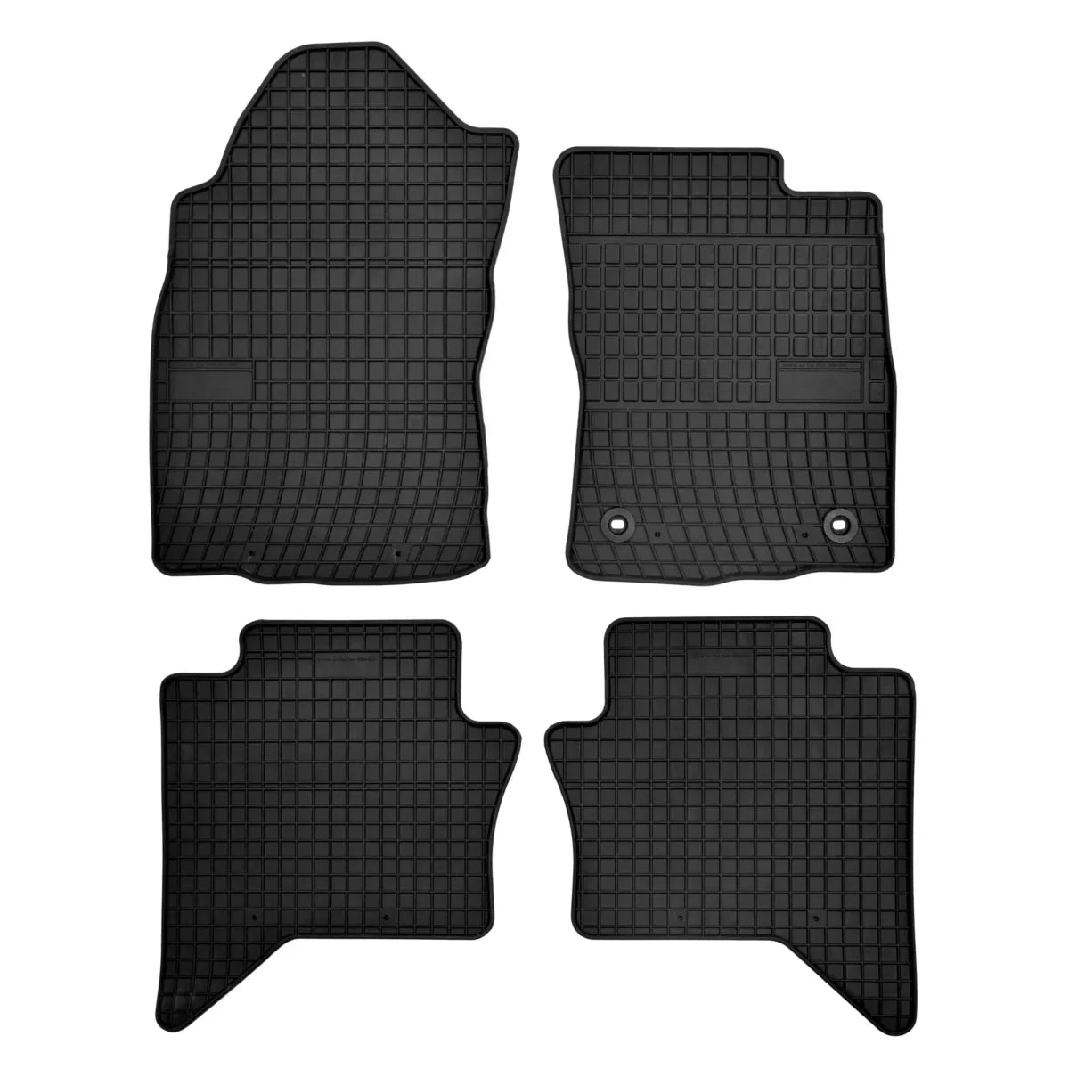 Rubber Tailored Car mats for Toyota Hilux 2016 - Green Flag Shop