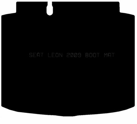 SEAT Leon 2005 - 2013 Boot Mat - Tailored Car Boot Mat - Green Flag Shop