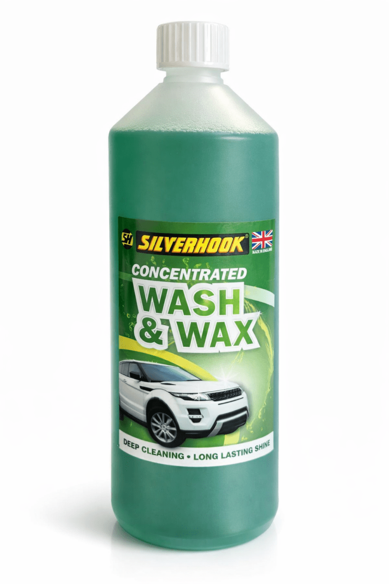 Silverhook Concentrated Car Wash & Wax Shampoo – 1 Litre - Green Flag Shop