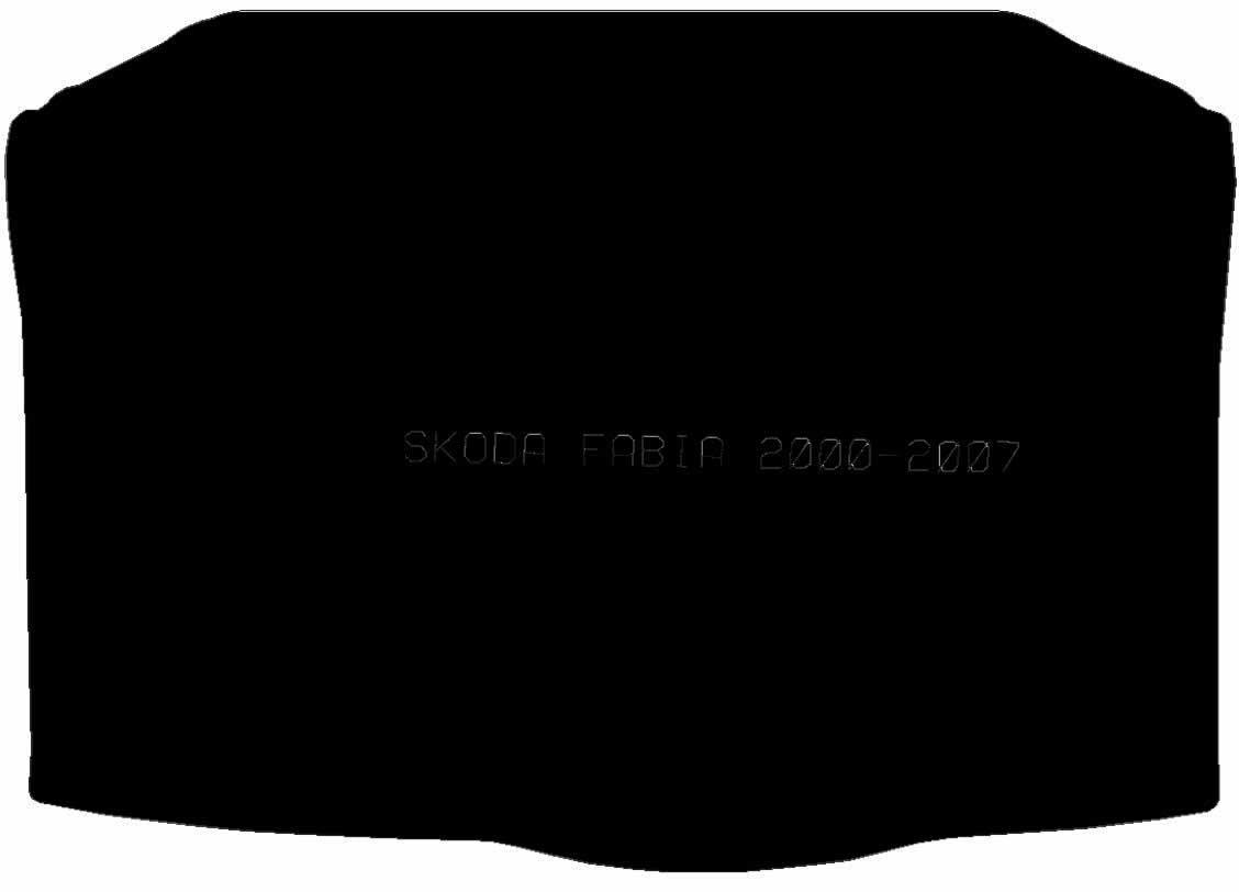 SKODA Fabia 2000 - 2007 Boot Mat - Tailored Car Boot Mat - Green Flag Shop