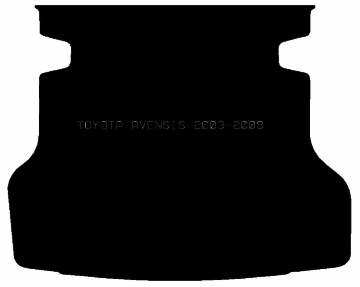 TOYOTA Avensis 2003 - 2009 Boot Mat - Tailored Car Boot Mat - Green Flag Shop