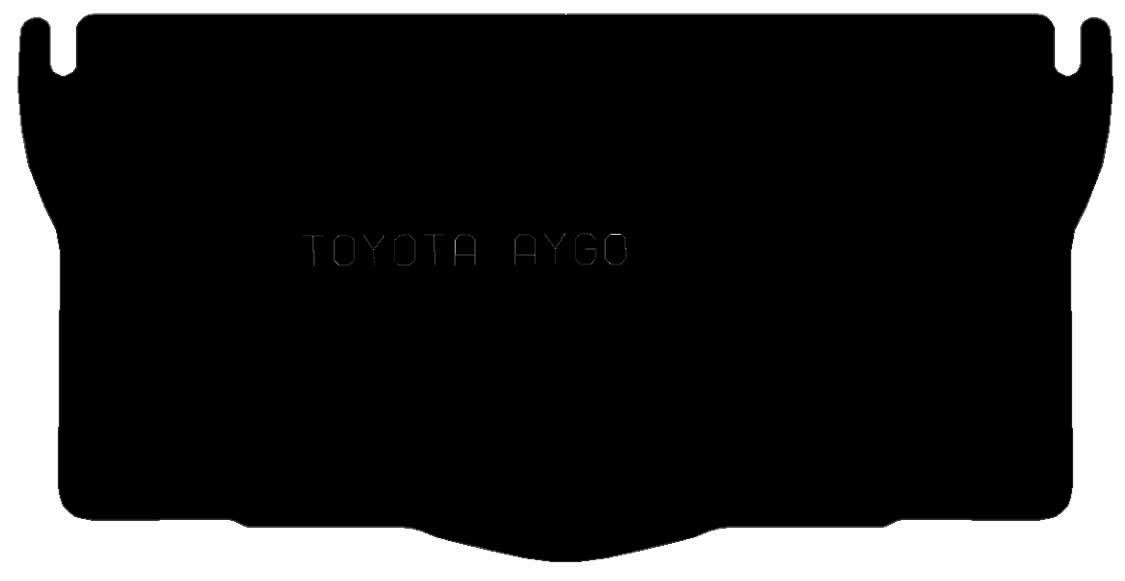 TOYOTA Aygo 2014> Boot Mat - Tailored Car Boot Mat - Green Flag Shop