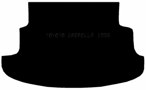 TOYOTA Corolla 1997 - 2002 Boot Mat - Tailored Car Boot Mat - Green Flag Shop