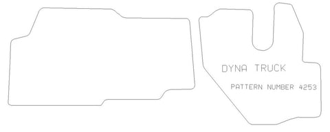 TOYOTA Dyna Truck 2008 - Tailored Car Carpet Car Mats - Green Flag Shop