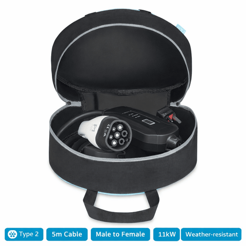 Type 2 EV Charging Cable (UK 3 - Pin Plug) - Green Flag Shop
