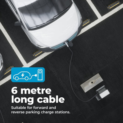 Type 2 EV Charging Cable (UK 3 - Pin Plug) - Green Flag Shop