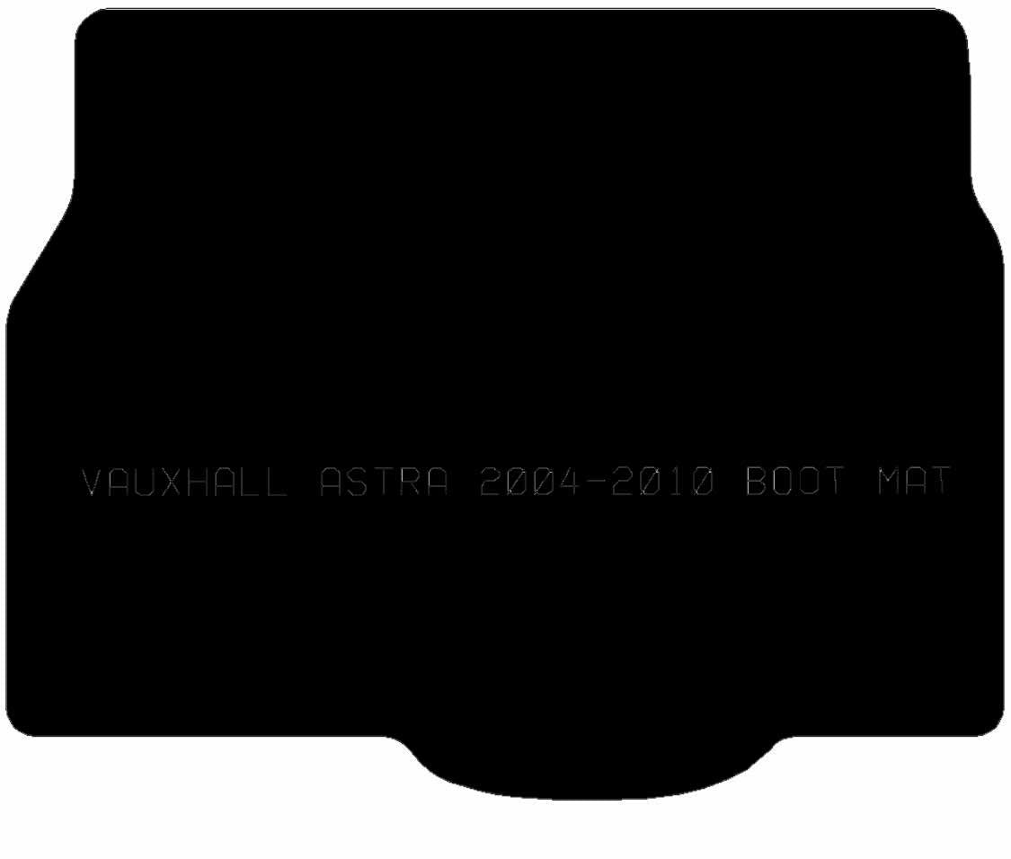 VAUXHALL Astra 2004 - 2009 Boot Mat - Tailored Car Boot Mat - Green Flag Shop