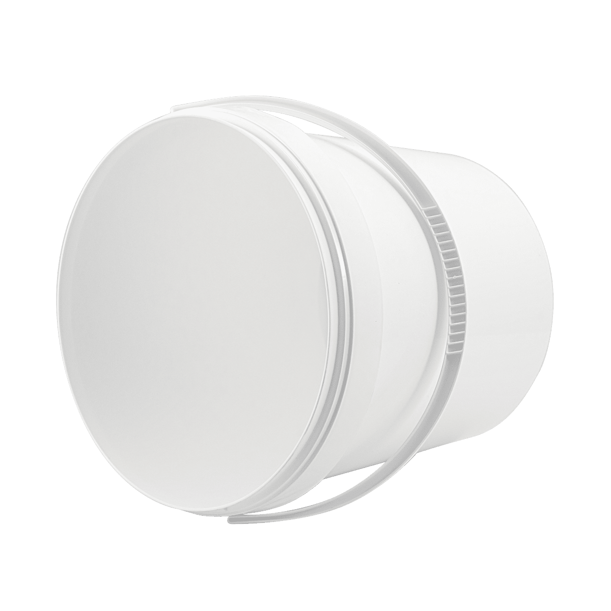 White 10.8L Bucket with Lid - Green Flag Shop