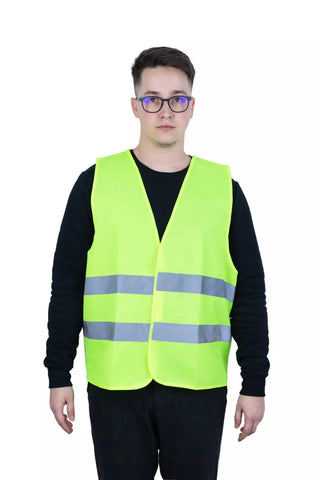 Adult High Visibility Safety Vest (Twin Pack) - Green Flag Shop