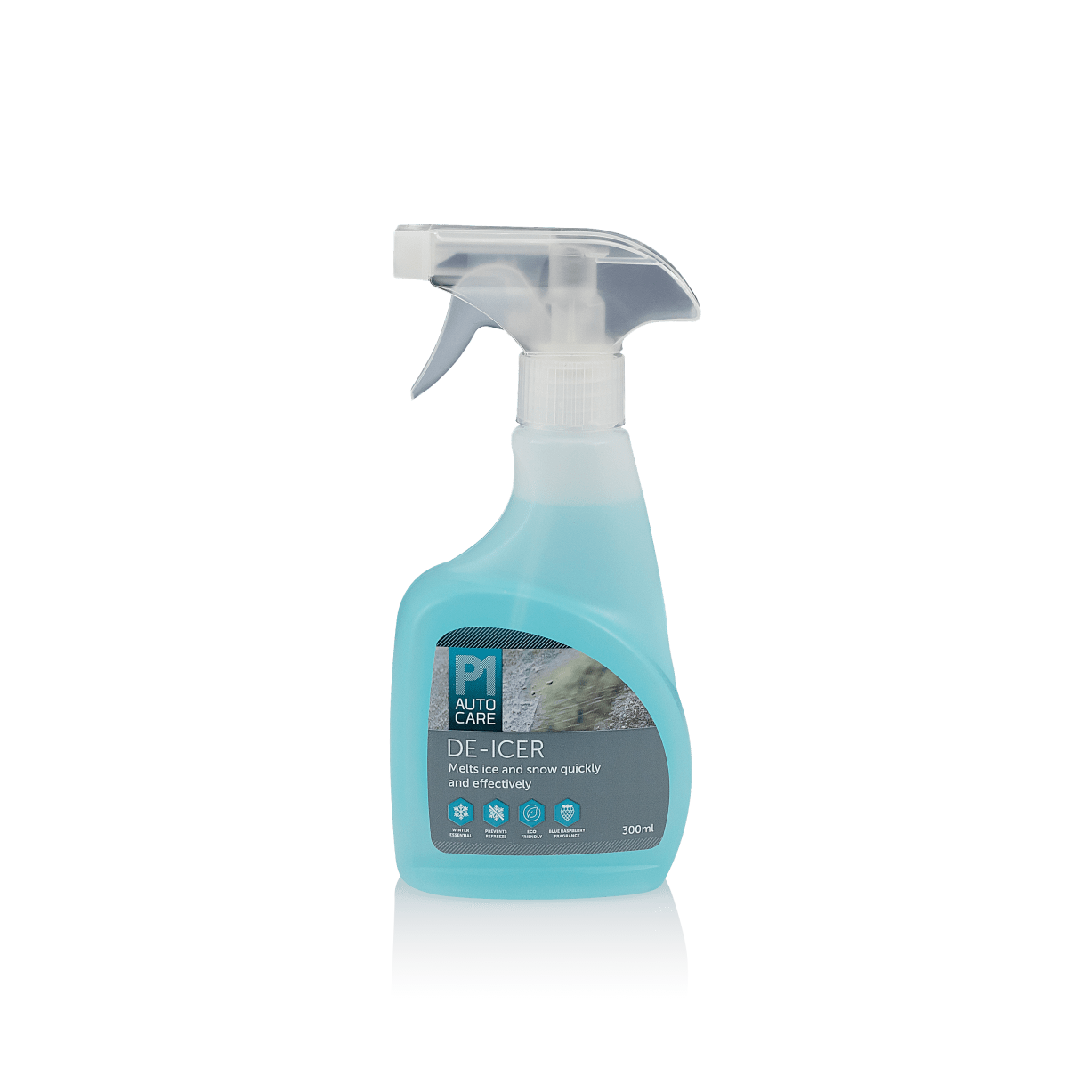 Blue Raspberry Fragranced De-Icer Trigger Spray – 300ml, Eco-Friendly Winter Essential for Preventing Refreeze - Green Flag Shop