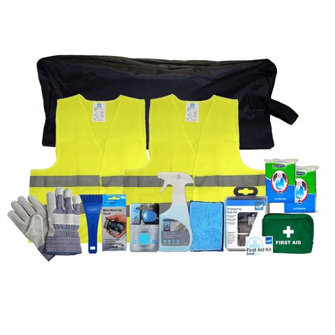 Bronze Winter Car Emergency Kit – Comprehensive Safety & Survival Pack for Cold Weather Driving - Green Flag Shop