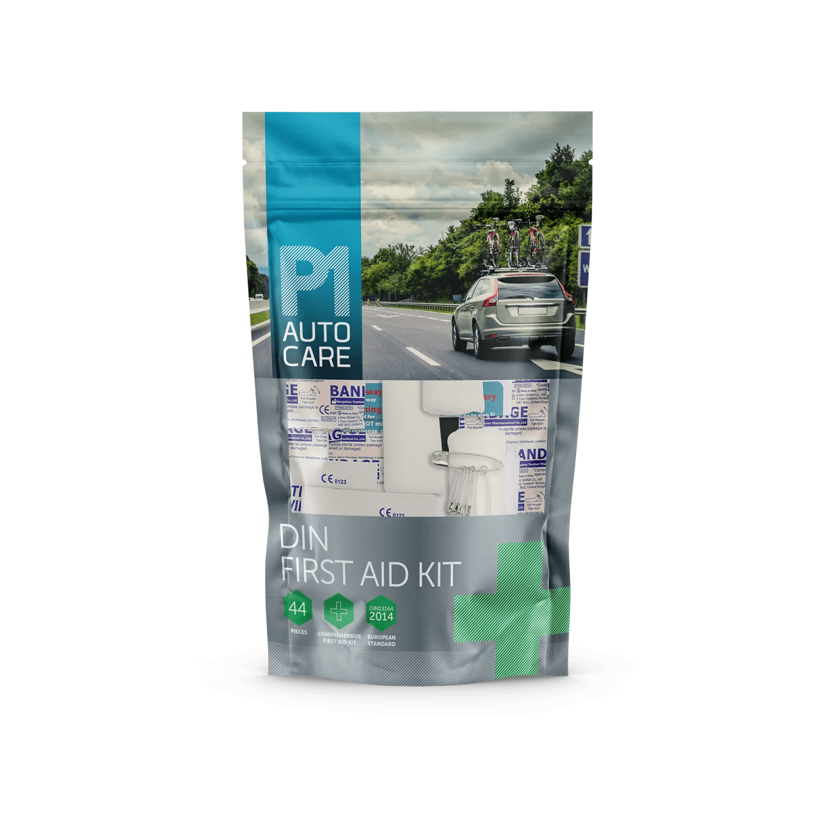 European First Aid Travel Kit - DIN13164 approved - Green Flag Shop