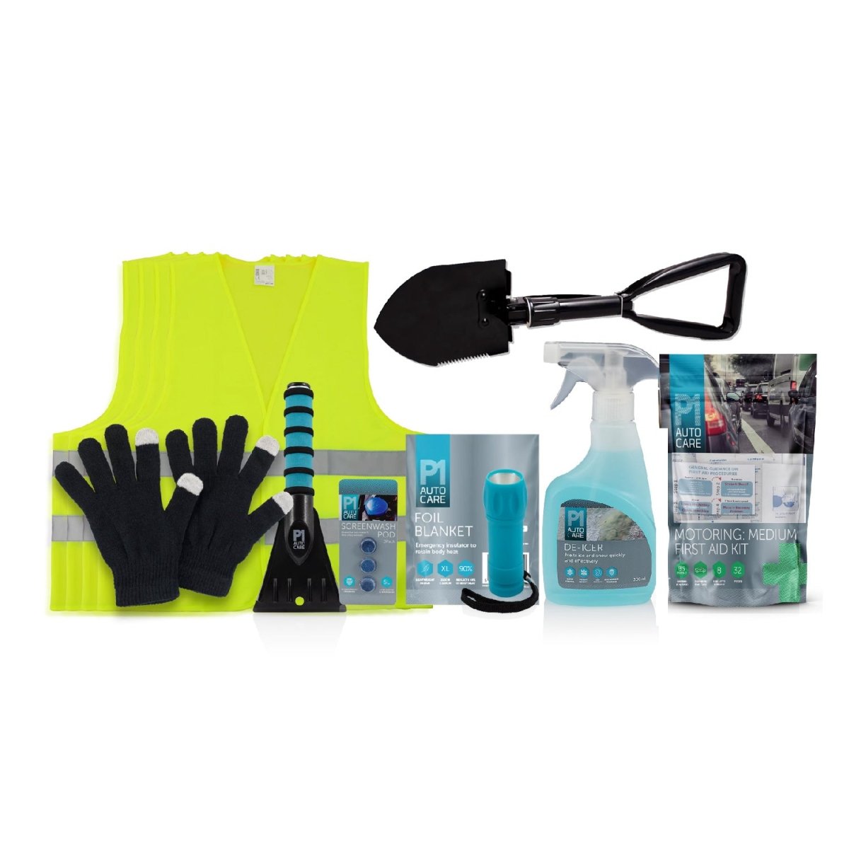 Family Winter Motoring Travel Kit – Essential Safety and Preparedness for Cold Weather - Green Flag Shop