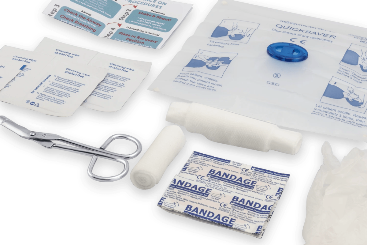 First Aid Kit BS8599-2 Small Travel & Motoring - Green Flag Shop
