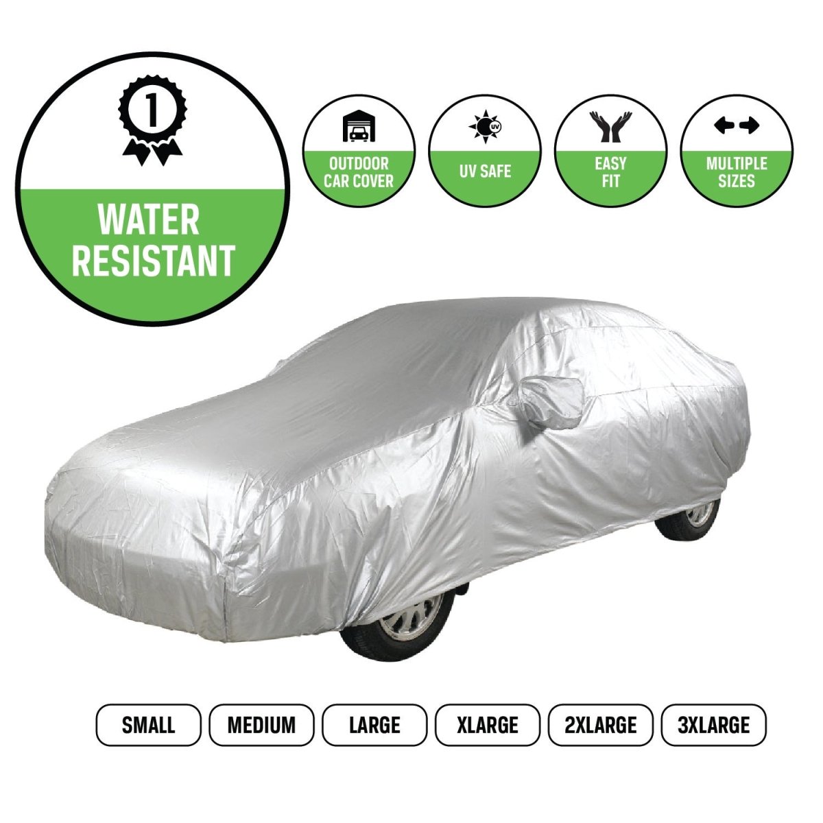 Outdoor Dust & Waterproof Car Cover - Green Flag Shop