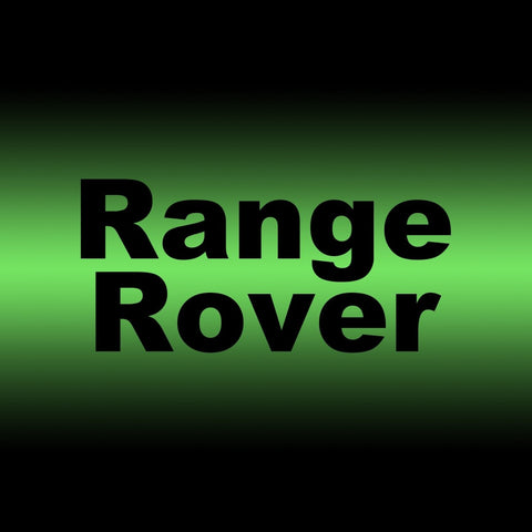 Rubber Tailored Car mats Range Rover - Green Flag Shop