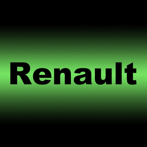 Rubber Tailored Car mats Renault - Green Flag Shop