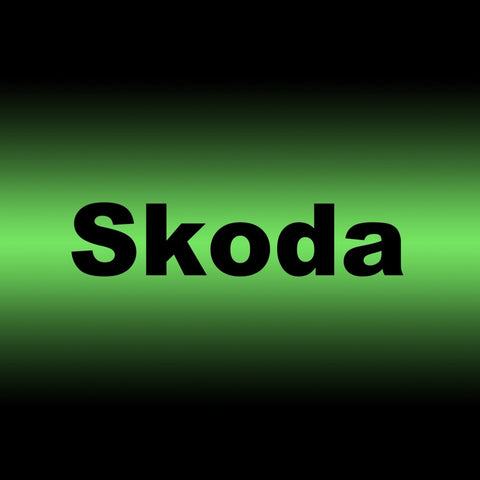 Rubber Tailored Car mats Skoda - Green Flag Shop